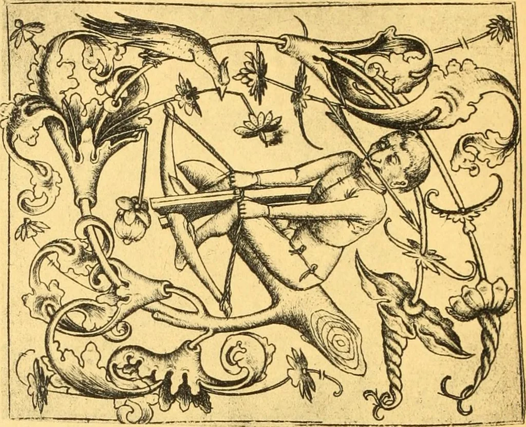 An illustration from Meister des ornamentstichs, eine auswahl aus vier jahrhunderten, 1900, leaf 27