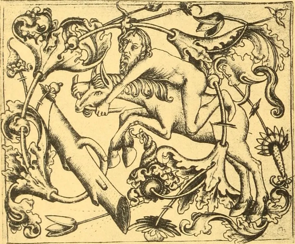 An illustration from Meister des ornamentstichs, eine auswahl aus vier jahrhunderten, 1900, leaf 27