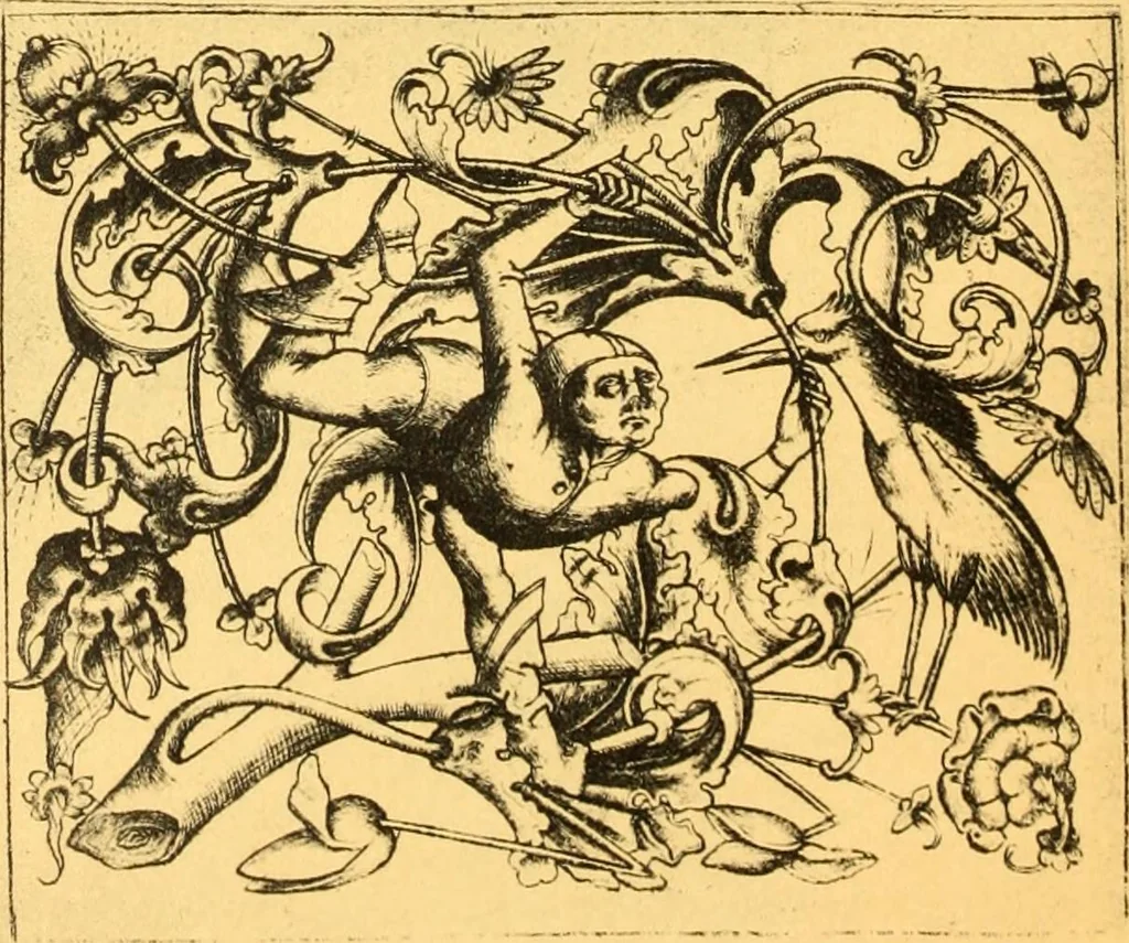 An illustration from Meister des ornamentstichs, eine auswahl aus vier jahrhunderten, 1900, leaf 27