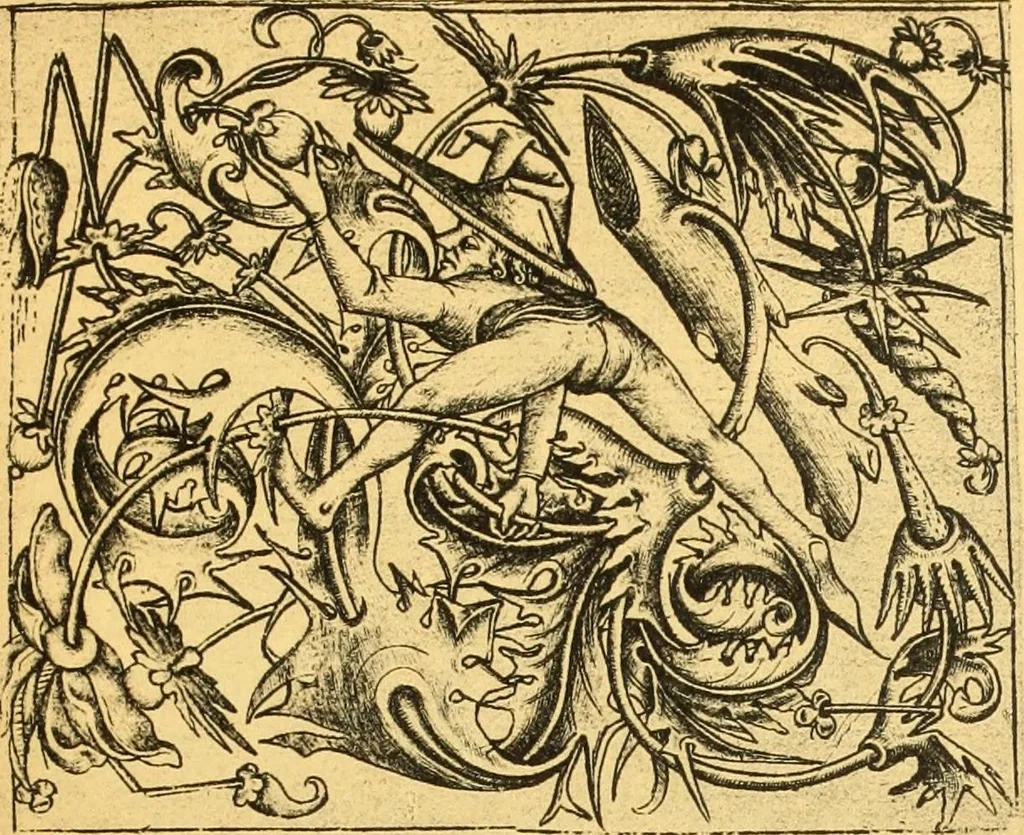 An illustration from Meister des ornamentstichs, eine auswahl aus vier jahrhunderten, 1900, leaf 28