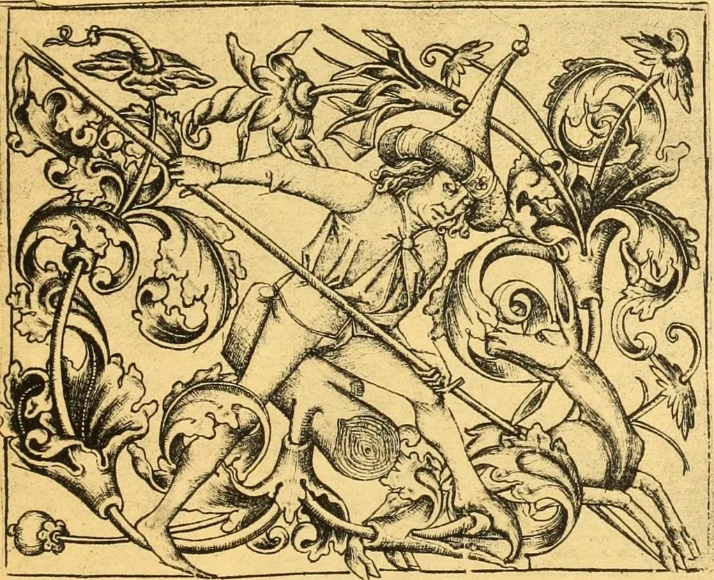 An illustration from Meister des ornamentstichs, eine auswahl aus vier jahrhunderten, 1900, leaf 28
