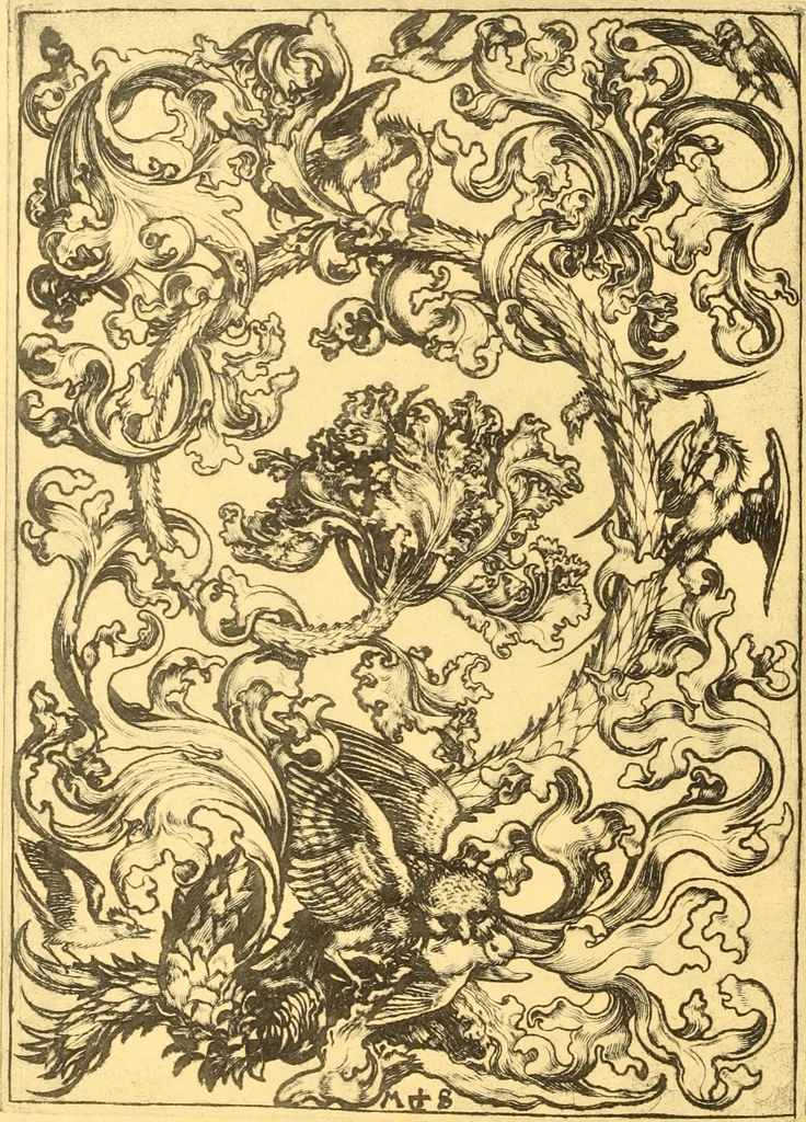 An illustration from Meister des ornamentstichs, eine auswahl aus vier jahrhunderten, 1900, leaf 29