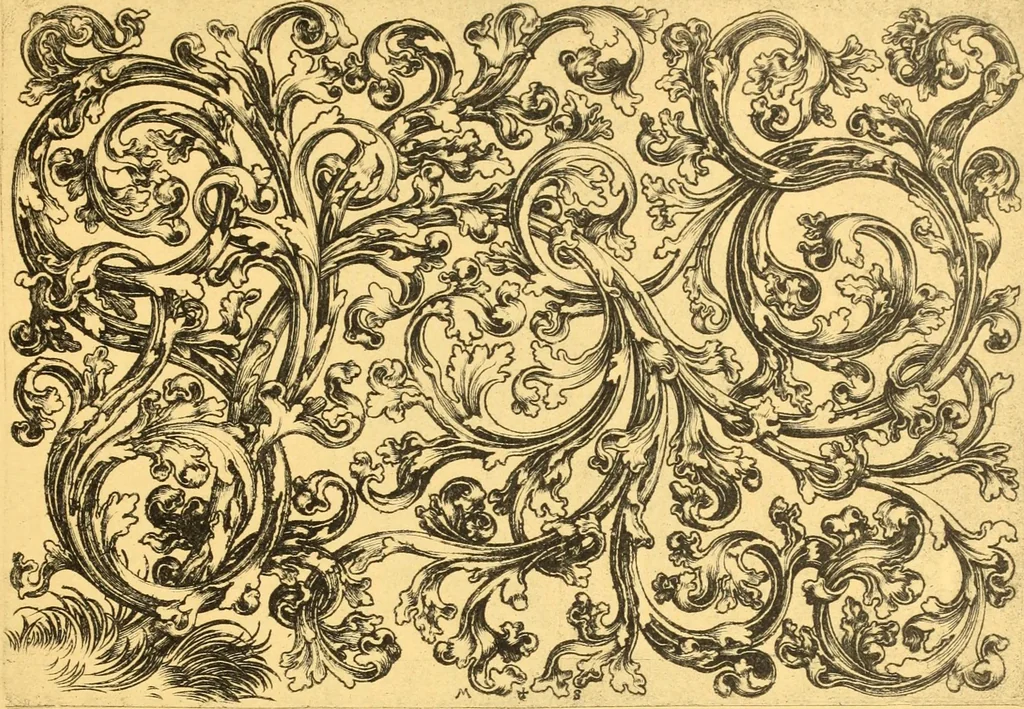 An illustration from Meister des ornamentstichs, eine auswahl aus vier jahrhunderten, 1900, leaf 30