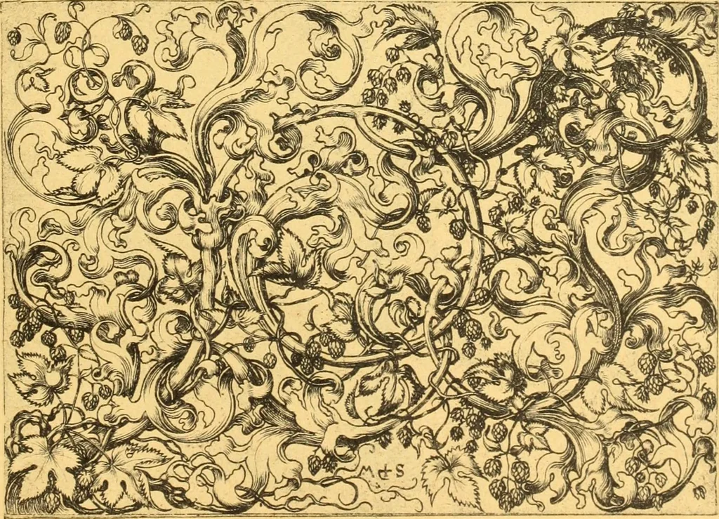 An illustration from Meister des ornamentstichs, eine auswahl aus vier jahrhunderten, 1900, leaf 30