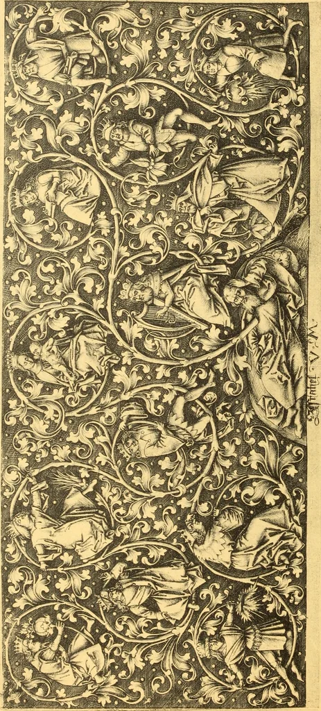 An illustration from Meister des ornamentstichs, eine auswahl aus vier jahrhunderten, 1900, leaf 37