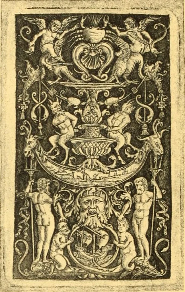 An illustration from Meister des ornamentstichs, eine auswahl aus vier jahrhunderten, 1900, leaf 45