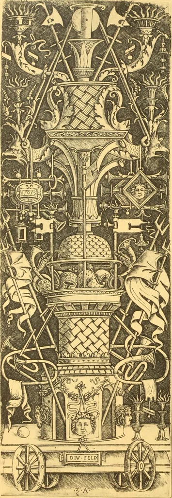 An illustration from Meister des ornamentstichs, eine auswahl aus vier jahrhunderten, 1900, leaf 51