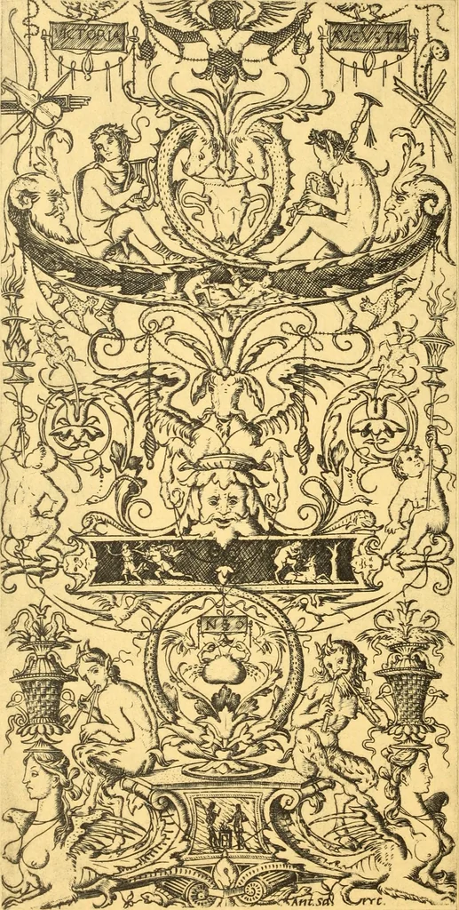 An illustration from Meister des ornamentstichs, eine auswahl aus vier jahrhunderten, 1900, leaf 53
