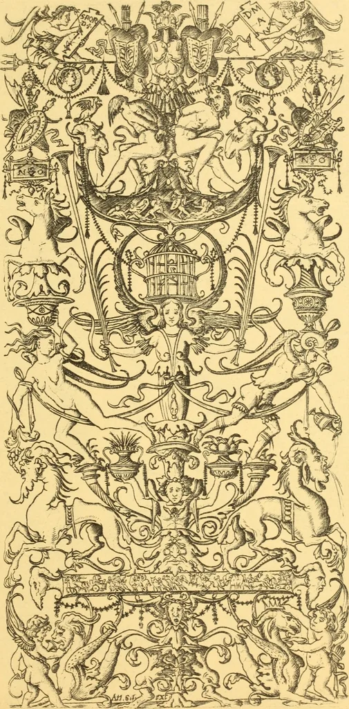 An illustration from Meister des ornamentstichs, eine auswahl aus vier jahrhunderten, 1900, leaf 54