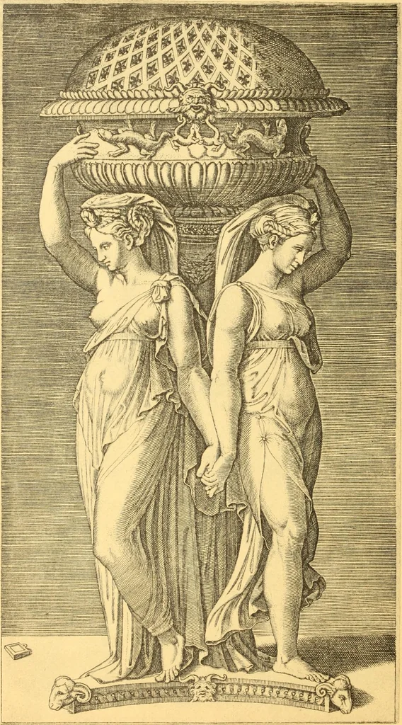 An illustration from Meister des ornamentstichs, eine auswahl aus vier jahrhunderten, 1900, leaf 55