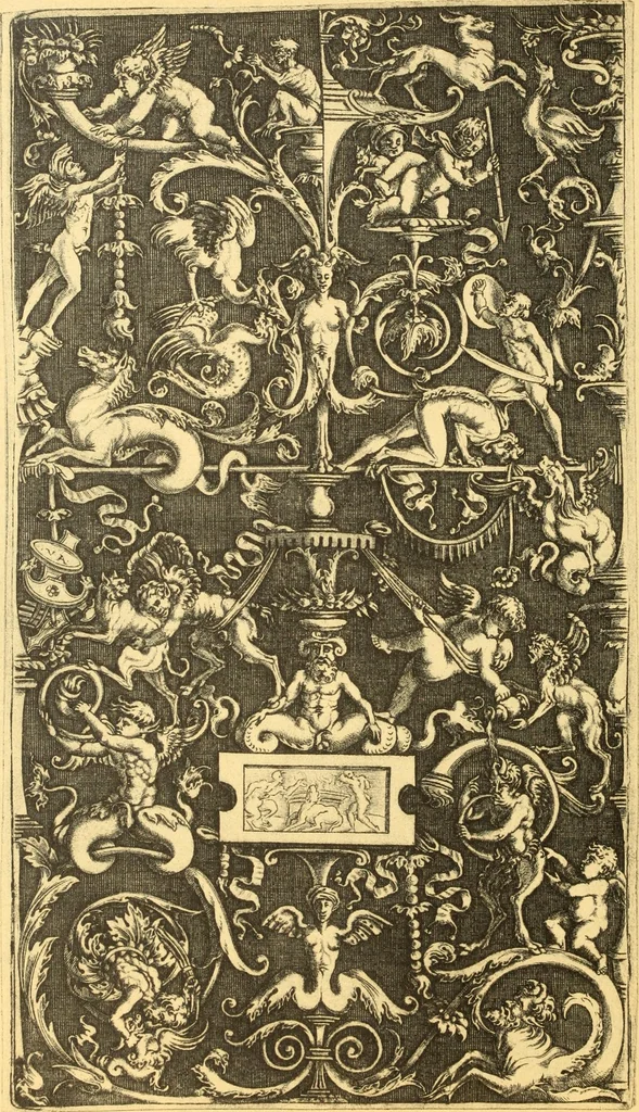 An illustration from Meister des ornamentstichs, eine auswahl aus vier jahrhunderten, 1900, leaf 57