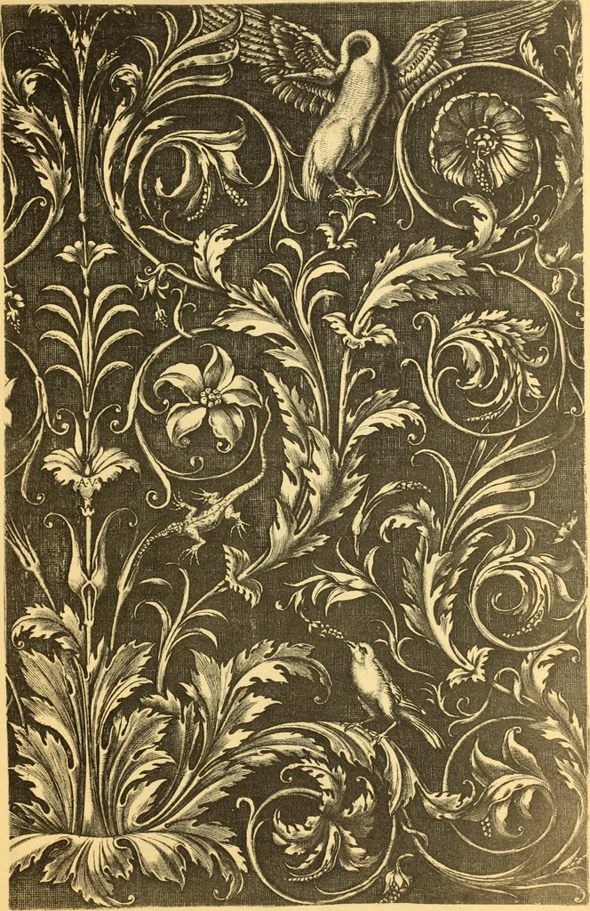 An illustration from Meister des ornamentstichs, eine auswahl aus vier jahrhunderten, 1900, leaf 58