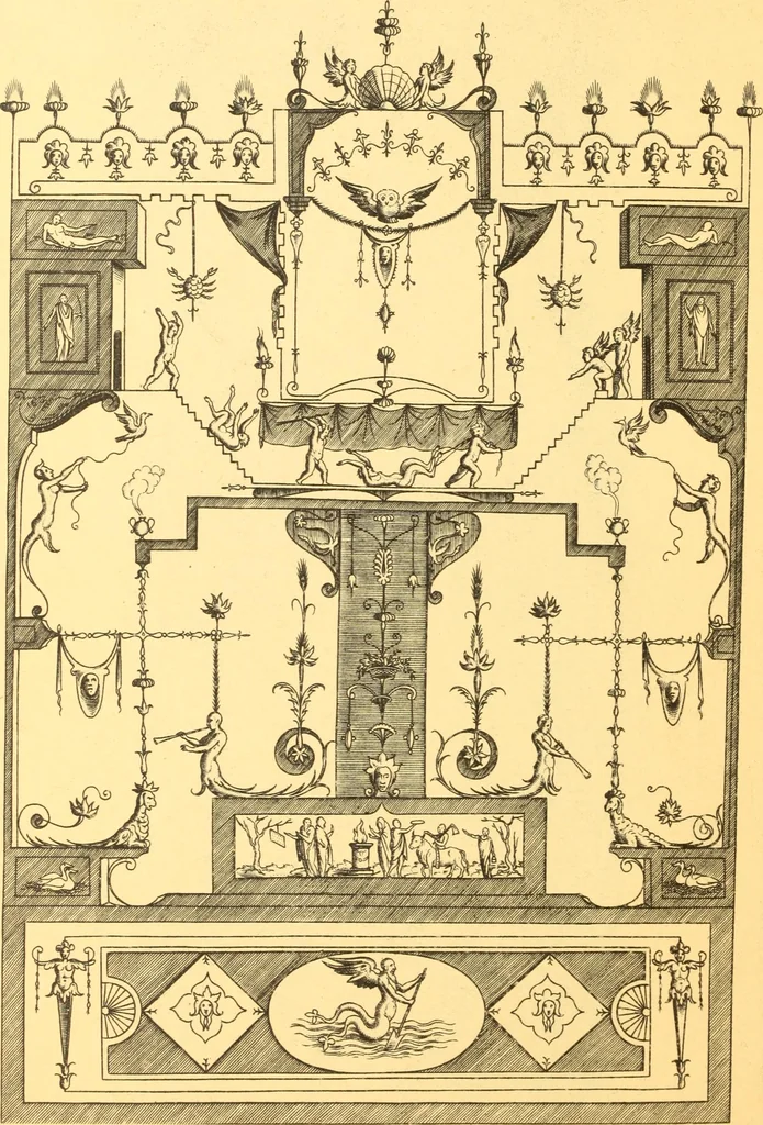 An illustration from Meister des ornamentstichs, eine auswahl aus vier jahrhunderten, 1900, leaf 61