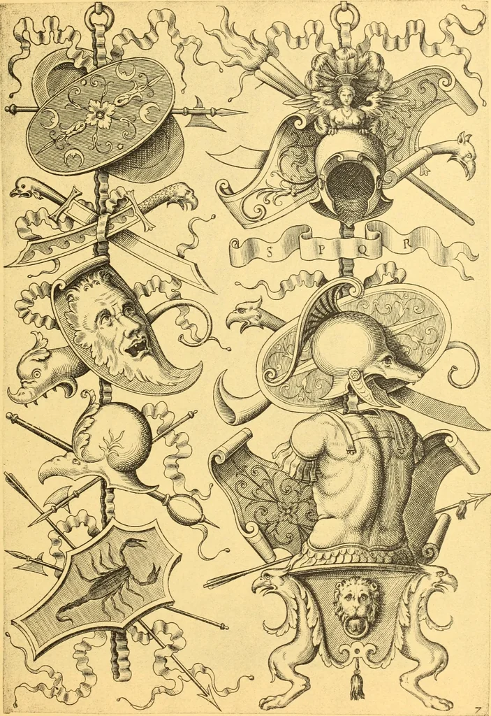 An illustration from Meister des ornamentstichs, eine auswahl aus vier jahrhunderten, 1900, leaf 64