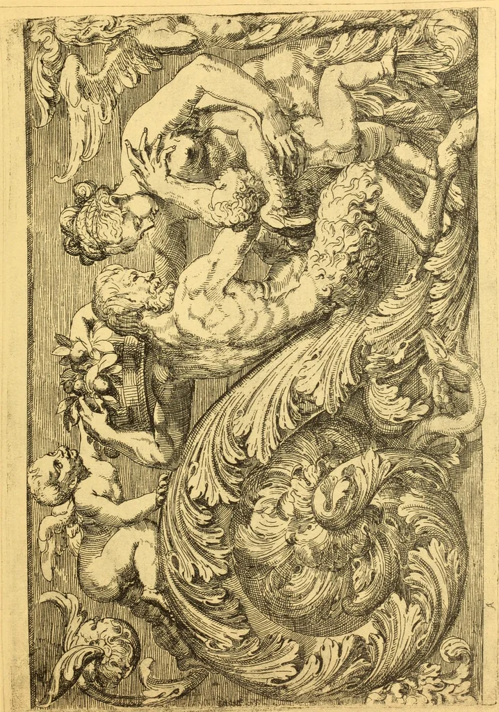 An illustration from Meister des ornamentstichs, eine auswahl aus vier jahrhunderten, 1900, leaf 74