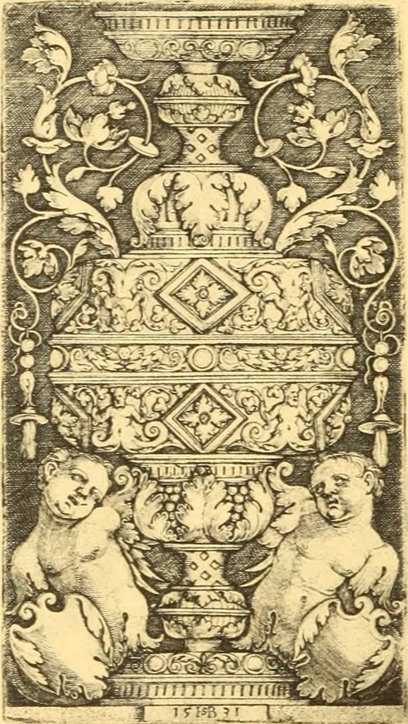 An illustration from Meister des ornamentstichs, eine auswahl aus vier jahrhunderten, 1900, leaf 81
