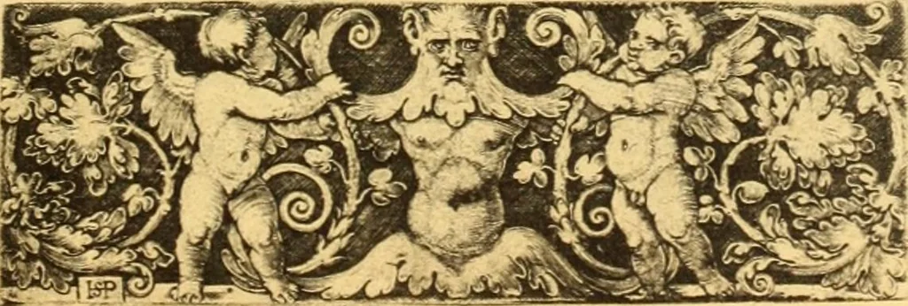 An illustration from Meister des ornamentstichs, eine auswahl aus vier jahrhunderten, 1900, leaf 82