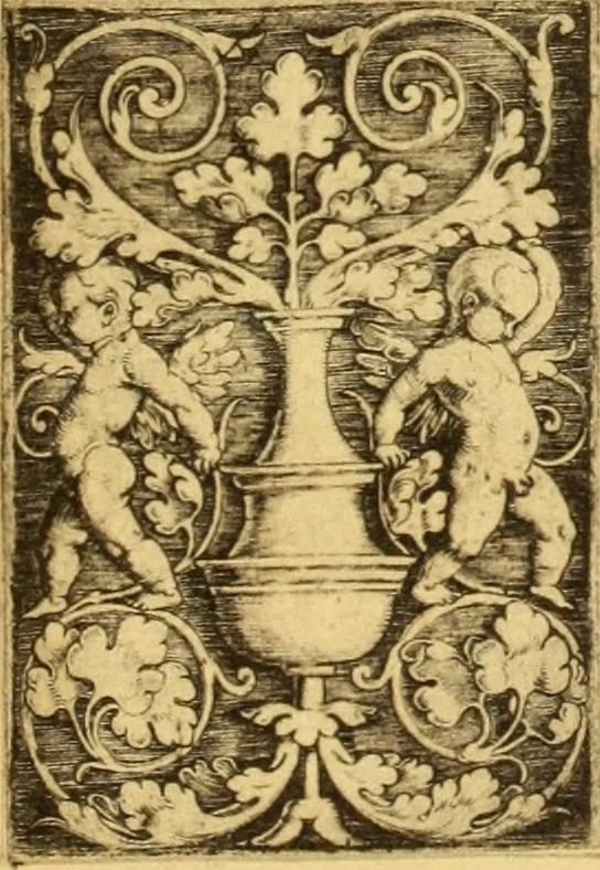 An illustration from Meister des ornamentstichs, eine auswahl aus vier jahrhunderten, 1900, leaf 84