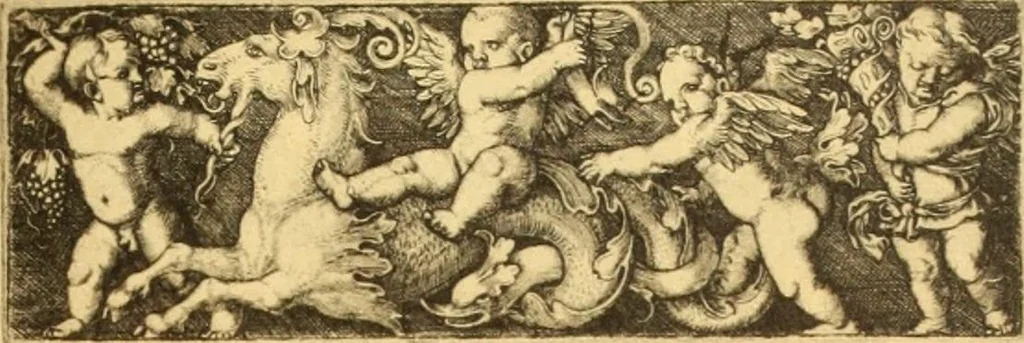 An illustration from Meister des ornamentstichs, eine auswahl aus vier jahrhunderten, 1900, leaf 84