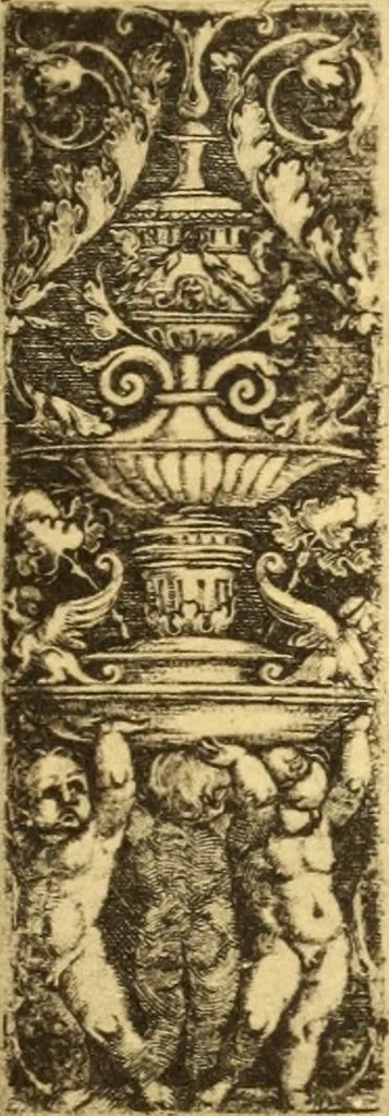 An illustration from Meister des ornamentstichs, eine auswahl aus vier jahrhunderten, 1900, leaf 84