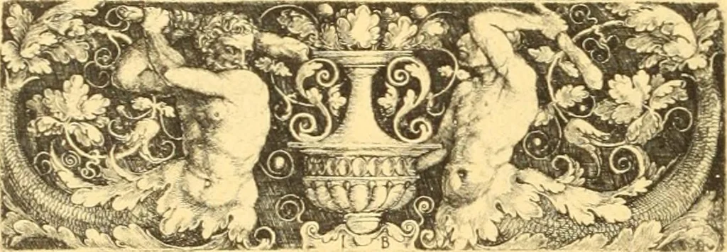 An illustration from Meister des ornamentstichs, eine auswahl aus vier jahrhunderten, 1900, leaf 85