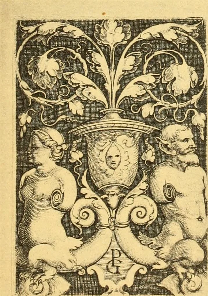 An illustration from Meister des ornamentstichs, eine auswahl aus vier jahrhunderten, 1900, leaf 86