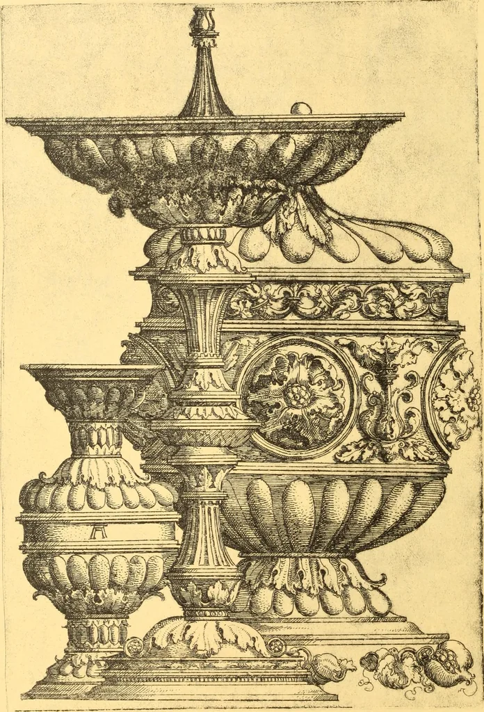 An illustration from Meister des ornamentstichs, eine auswahl aus vier jahrhunderten, 1900, leaf 87