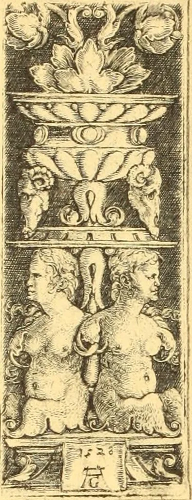 An illustration from Meister des ornamentstichs, eine auswahl aus vier jahrhunderten, 1900, leaf 91