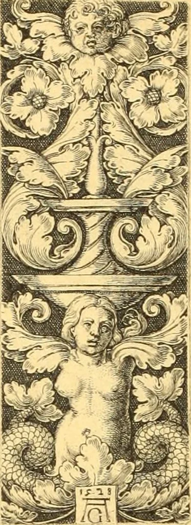 An illustration from Meister des ornamentstichs, eine auswahl aus vier jahrhunderten, 1900, leaf 91