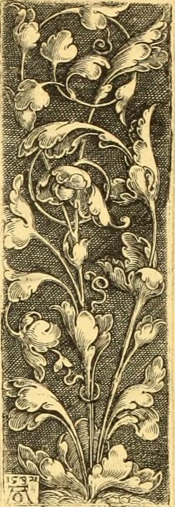 An illustration from Meister des ornamentstichs, eine auswahl aus vier jahrhunderten, 1900, leaf 91