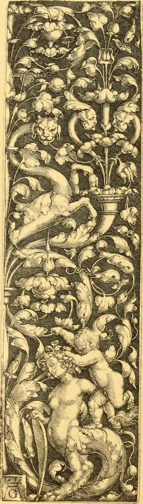 An illustration from Meister des ornamentstichs, eine auswahl aus vier jahrhunderten, 1900, leaf 91