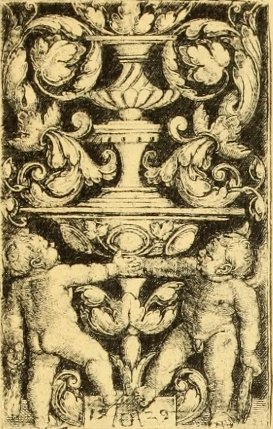 An illustration from Meister des ornamentstichs, eine auswahl aus vier jahrhunderten, 1900, leaf 92