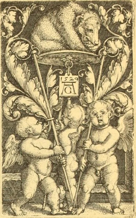 An illustration from Meister des ornamentstichs, eine auswahl aus vier jahrhunderten, 1900, leaf 92