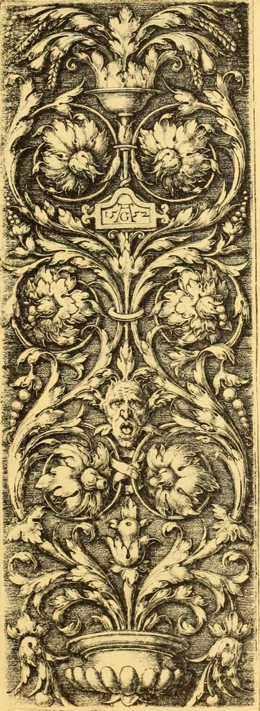 An illustration from Meister des ornamentstichs, eine auswahl aus vier jahrhunderten, 1900, leaf 92