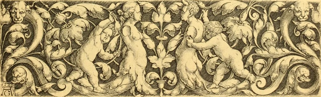 An illustration from Meister des ornamentstichs, eine auswahl aus vier jahrhunderten, 1900, leaf 94