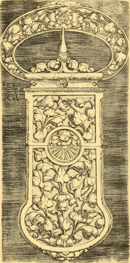 An illustration from Meister des ornamentstichs, eine auswahl aus vier jahrhunderten, 1900, leaf 96