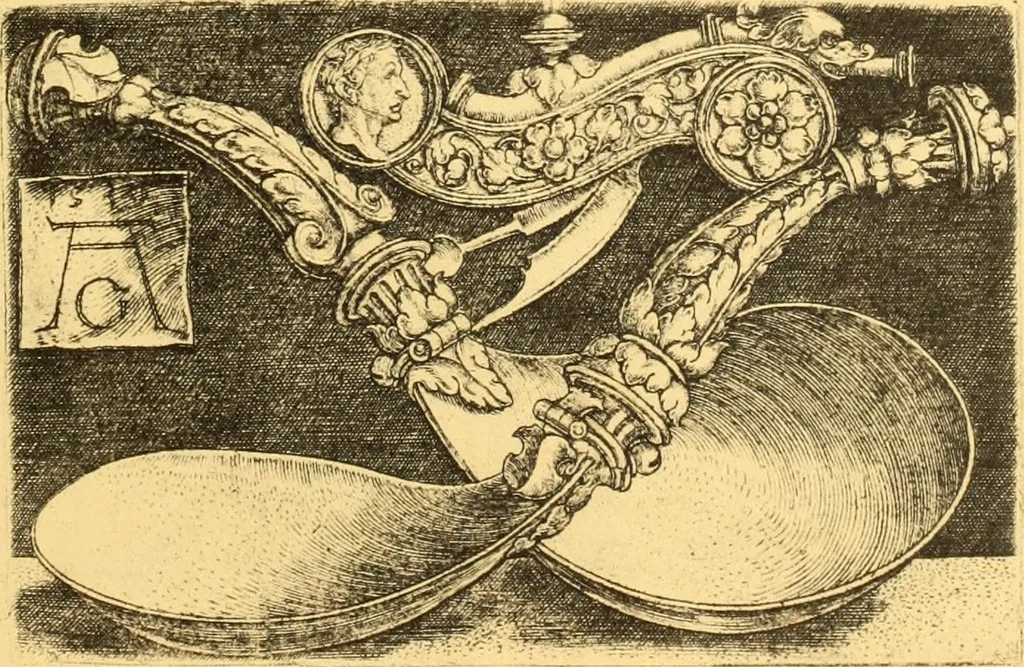 An illustration from Meister des ornamentstichs, eine auswahl aus vier jahrhunderten, 1900, leaf 96