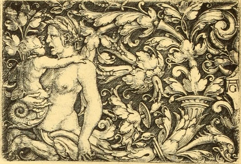An illustration from Meister des ornamentstichs, eine auswahl aus vier jahrhunderten, 1900, leaf 97
