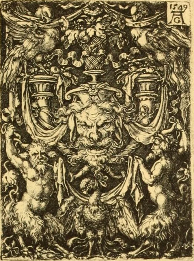 An illustration from Meister des ornamentstichs, eine auswahl aus vier jahrhunderten, 1900, leaf 98