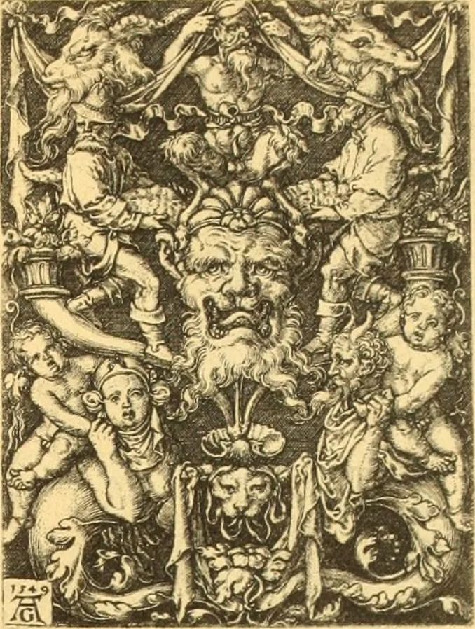 An illustration from Meister des ornamentstichs, eine auswahl aus vier jahrhunderten, 1900, leaf 98