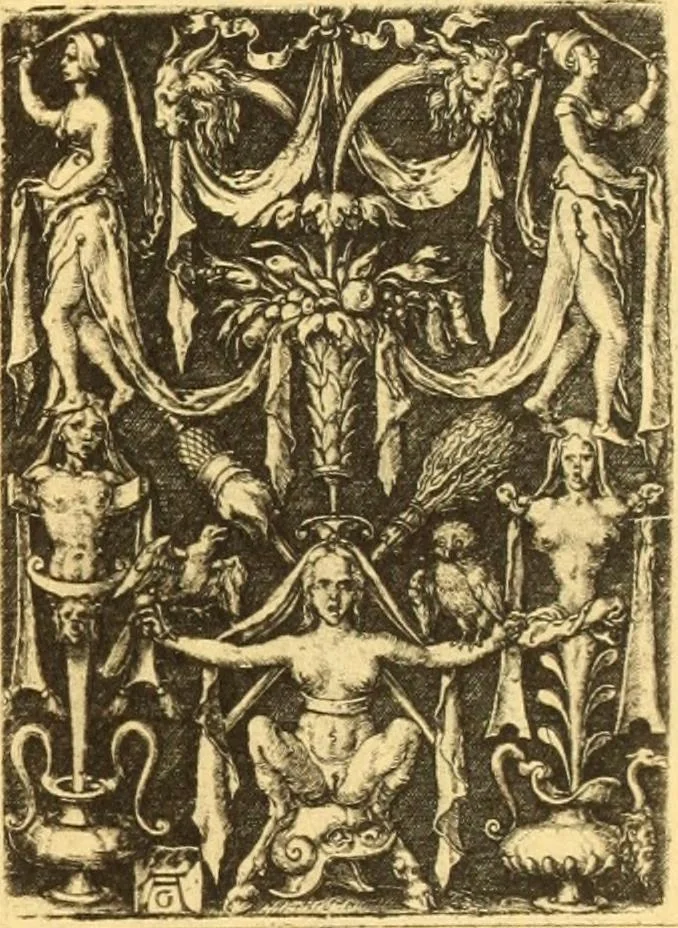 An illustration from Meister des ornamentstichs, eine auswahl aus vier jahrhunderten, 1900, leaf 98