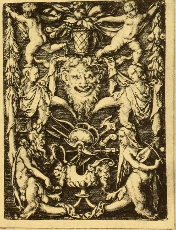 An illustration from Meister des ornamentstichs, eine auswahl aus vier jahrhunderten, 1900, leaf 98