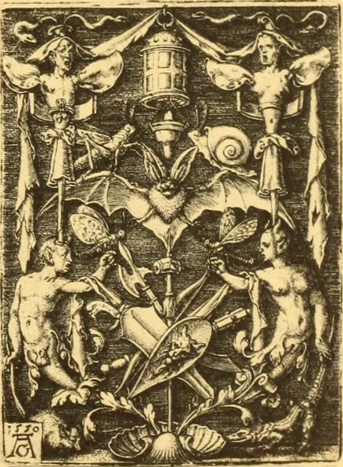 An illustration from Meister des ornamentstichs, eine auswahl aus vier jahrhunderten, 1900, leaf 98