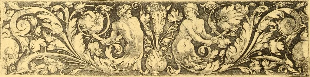 An illustration from Meister des ornamentstichs, eine auswahl aus vier jahrhunderten, 1900, leaf 99