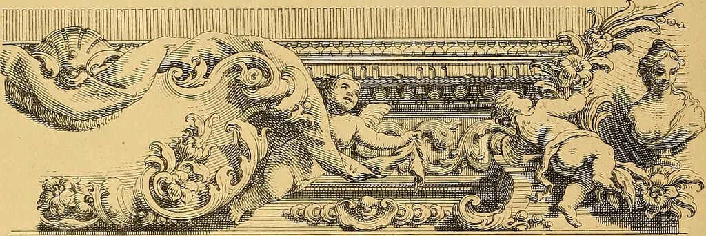 An illustration from Meister des ornamentstichs, eine auswahl aus vier jahrhunderten, 1900, leaf 105