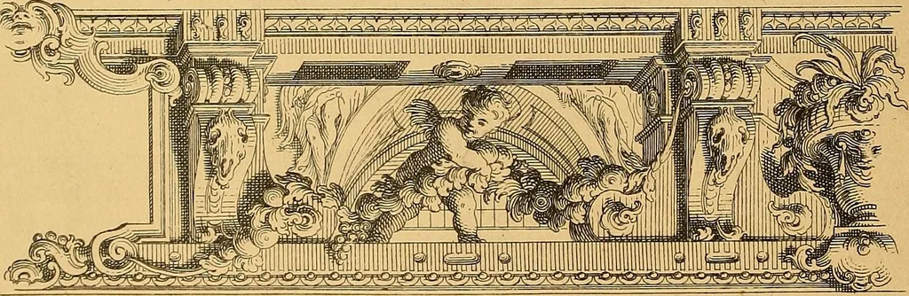 An illustration from Meister des ornamentstichs, eine auswahl aus vier jahrhunderten, 1900, leaf 105