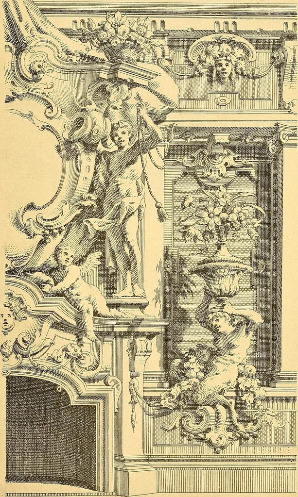 An illustration from Meister des ornamentstichs, eine auswahl aus vier jahrhunderten, 1900, leaf 108