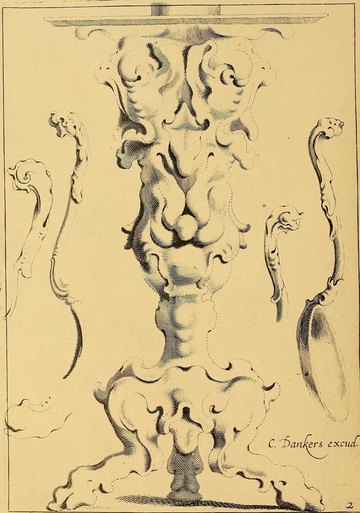 An illustration from Meister des ornamentstichs, eine auswahl aus vier jahrhunderten, 1900, leaf 115