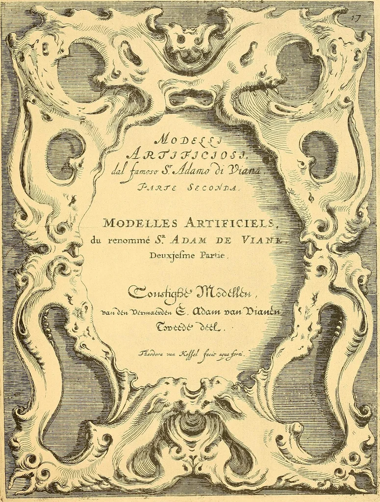 An illustration from Meister des ornamentstichs, eine auswahl aus vier jahrhunderten, 1900, leaf 118