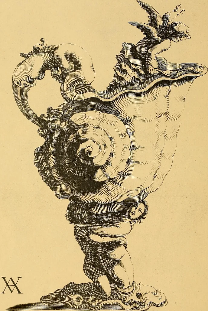 An illustration from Meister des ornamentstichs, eine auswahl aus vier jahrhunderten, 1900, leaf 119